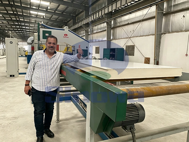 Building Sandwich Panel Machine