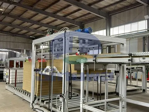 Glass Wool Sandwich Panel Machine