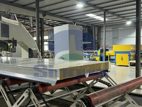 Color Steel Sandwich Panel Production Line